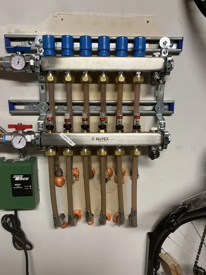 Plumber performing Water Heater Repair at a residential property in Abingdon